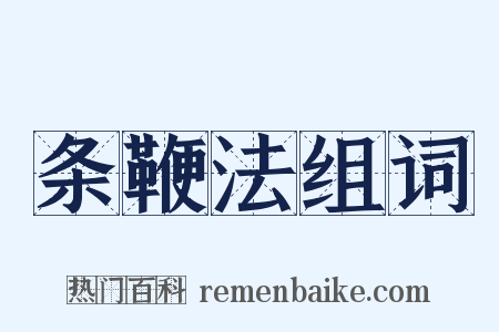 条鞭法组词是什么意思的图片
